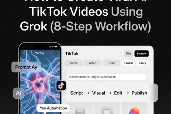 How to Create Viral Grok AI TikTok Videos how to create viral grok ai tiktok videos workflow