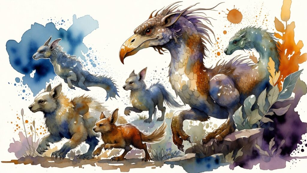 Artistic watercolor illustration generated with Grok AI