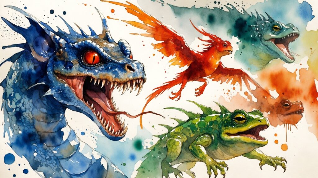 Artistic watercolor illustration generated with Grok AI