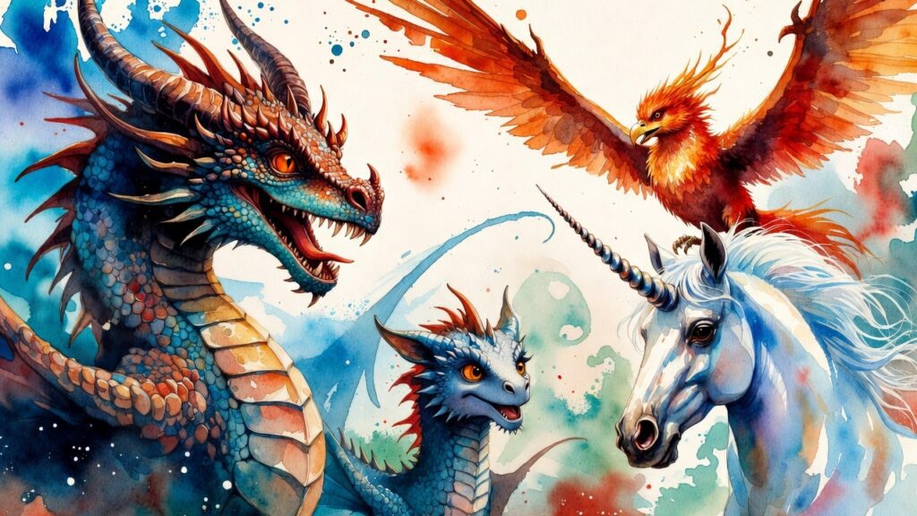 Artistic watercolor illustration generated with Grok AI