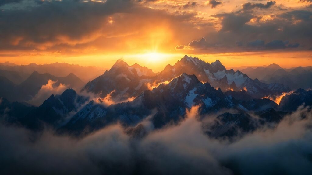 Example result from Fantasy Landscape prompt.