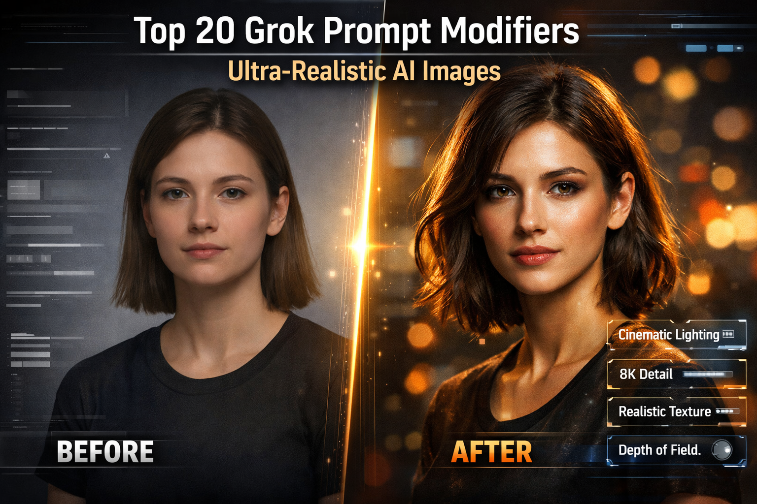 Top 20 Grok Prompt Modifiers The Protec