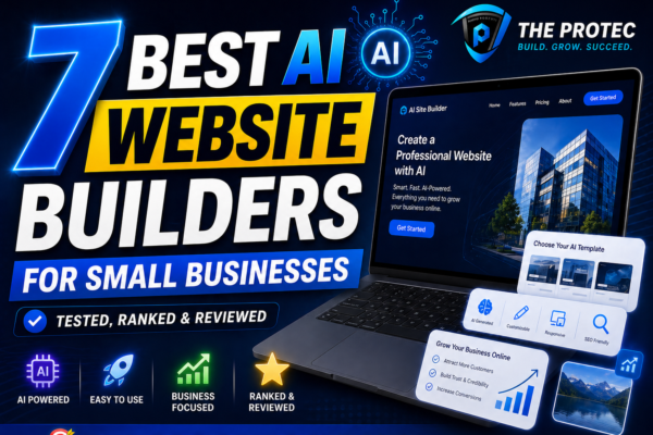 7 Best AI Website Builders for Small Businesses Tested, Ranked, and Reviewed