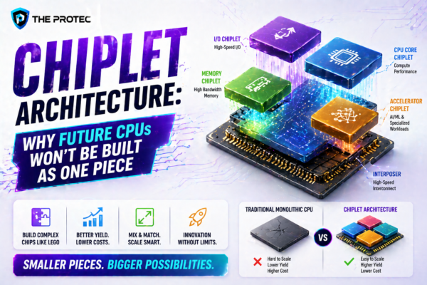 Chiplet Architecture Why Future CPUs Won’t Be Built as One Piece