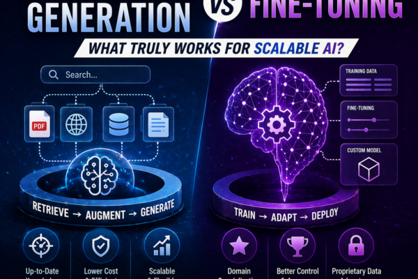 Retrieval-Augmented Generation vs Fine-Tuning What Truly Works for Scalable AI