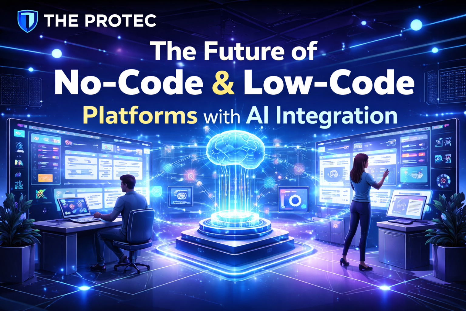 No code and low code platforms powered by AI helping users build apps without programming