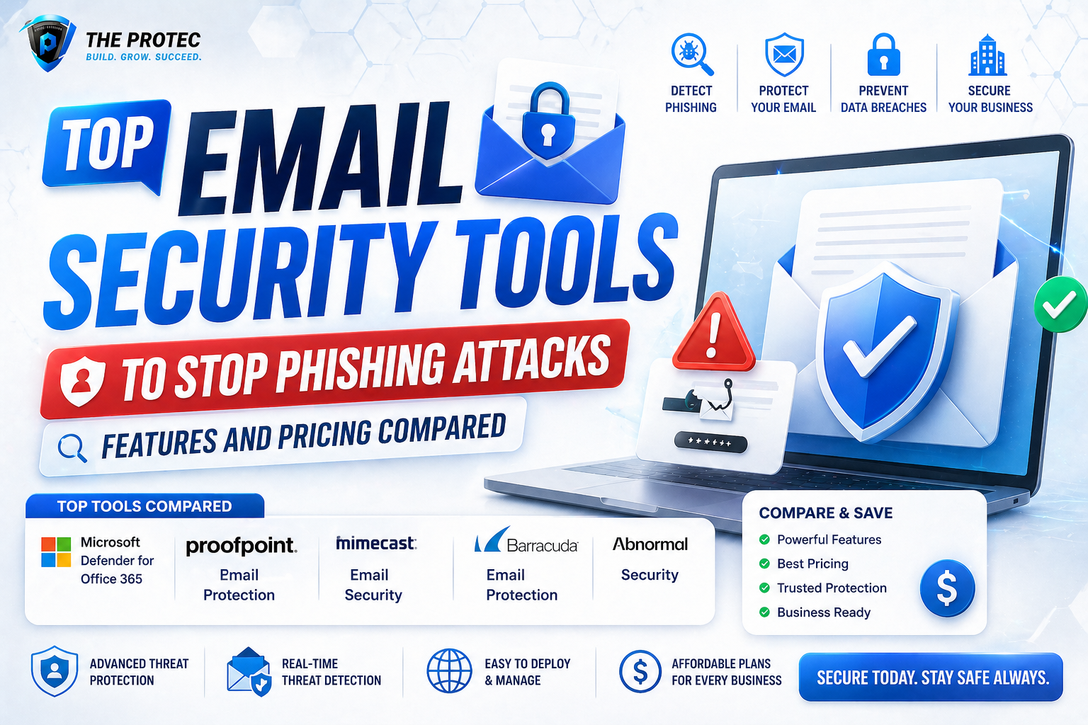 Top Email Security Tools to Stop Phishing Attacks: Features and Pricing Compared