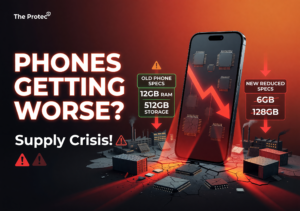 Why Smartphone RAM and Storage Might See a Decline Amid Supply Chain Pressures