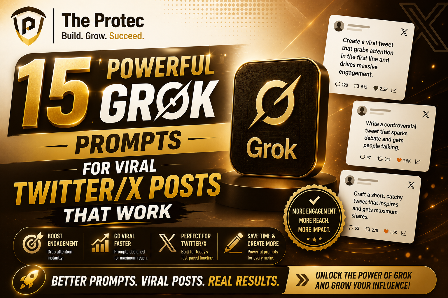 15 Powerful Grok Prompts for Viral Twitter/X Posts That Work