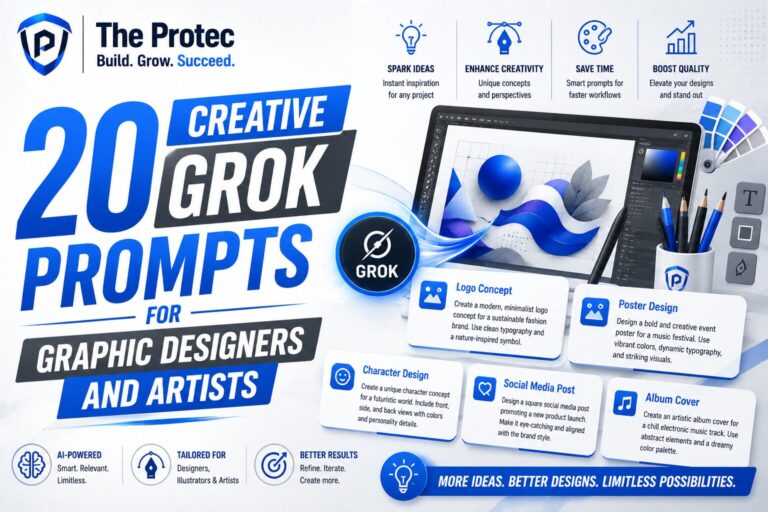 20 Creative Grok Prompts for Graphic Designers and Artists