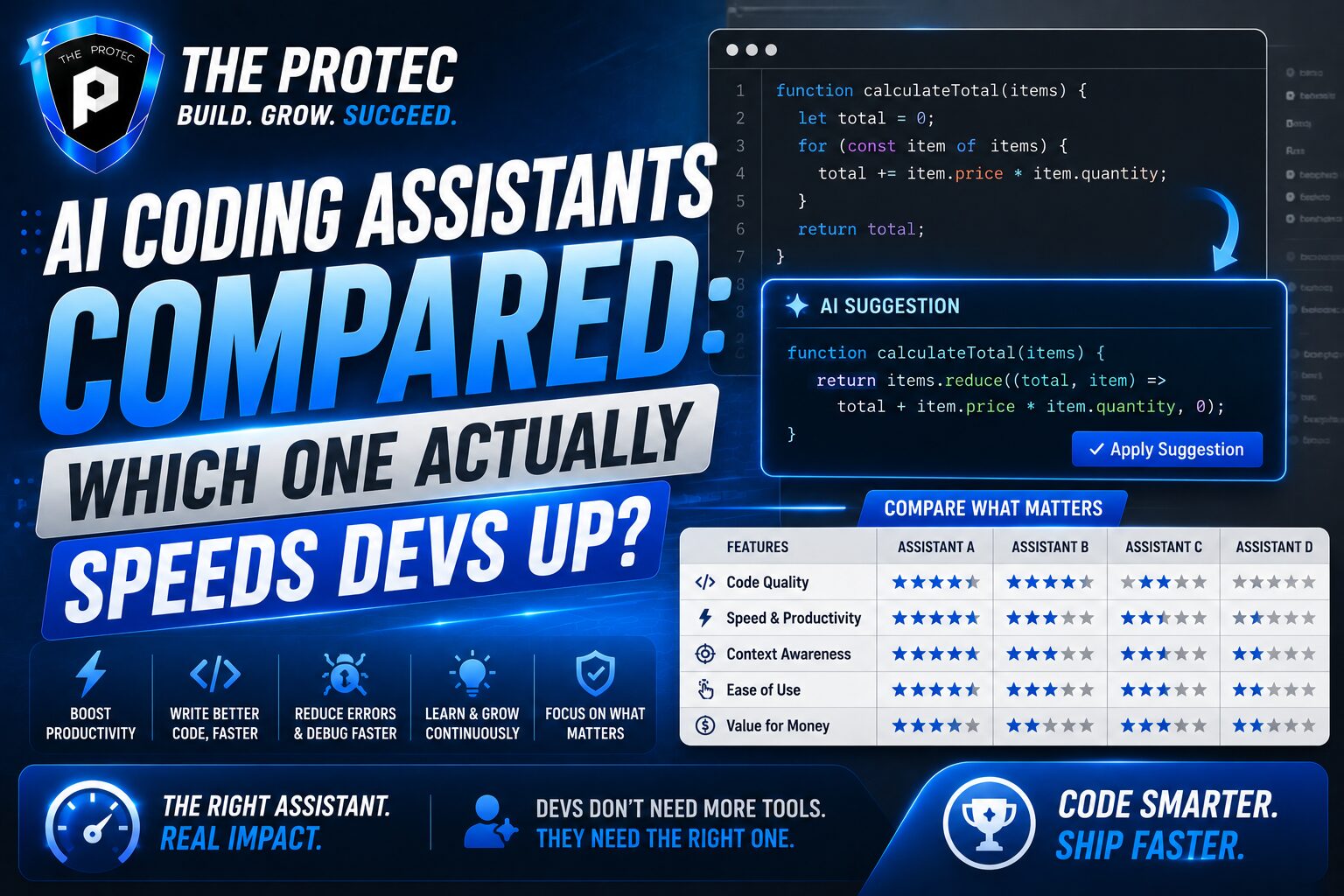 AI Coding Assistants Compared: Which One Actually Speeds Devs Up?