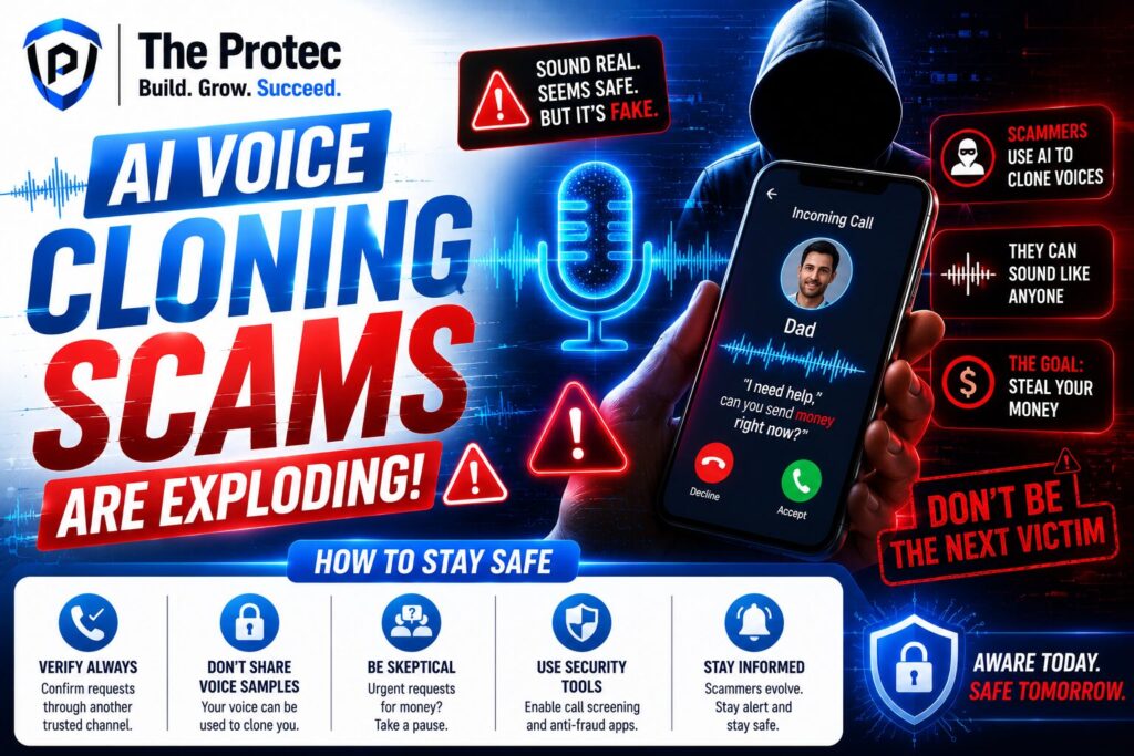 AI Voice Cloning Scams Are Exploding: How to Stay Safe - The Protec Blog