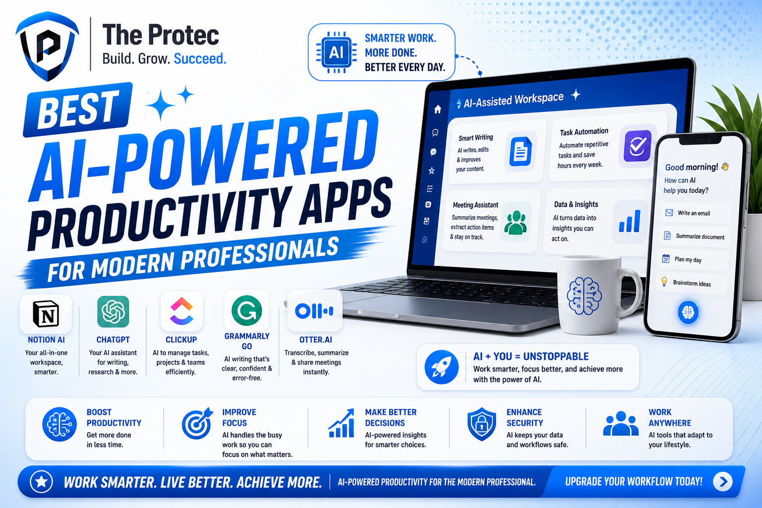 Best AI-Powered Productivity Apps for Modern Professionals
