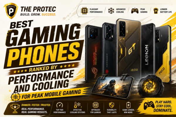 Best Gaming Phones Ranked by Performance and Cooling for Peak Mobile Gaming