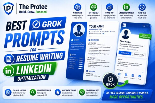 Best Grok Prompts for Resume Writing and LinkedIn Optimization