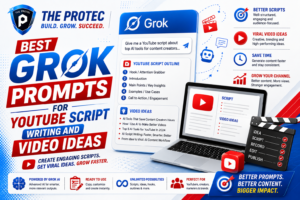 Best Grok Prompts for YouTube Script Writing and Video Ideas