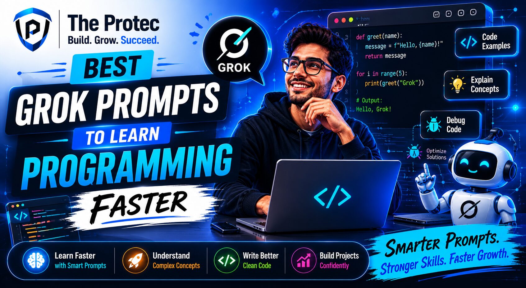 Best Grok Prompts to Learn Programming Faster