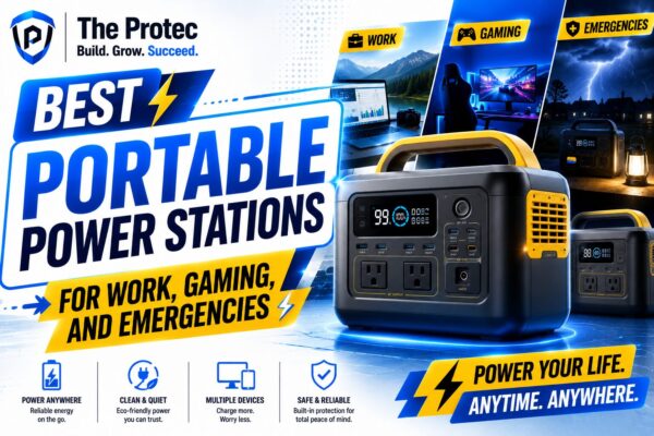 Best Portable Power Stations for Work, Gaming, and Emergencies