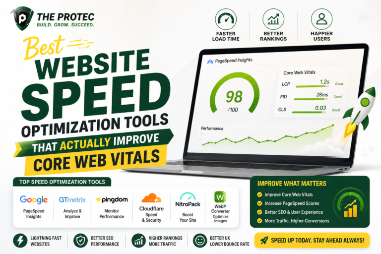Best Website Speed Optimization Tools That Actually Improve Core Web Vitals