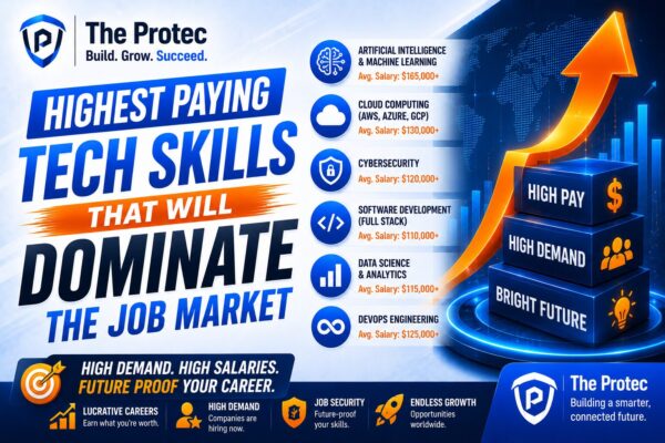 Highest Paying Tech Skills That Will Dominate the Job Market