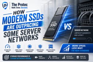How Modern SSDs Are Outpacing Some Server Networks