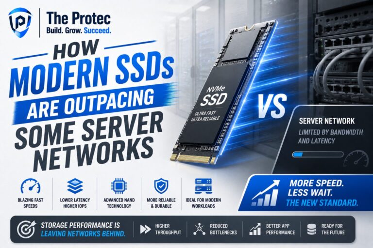 How Modern SSDs Are Outpacing Some Server Networks