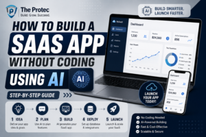 How to Build a SaaS App Without Coding Using AI Step-by-Step Guide