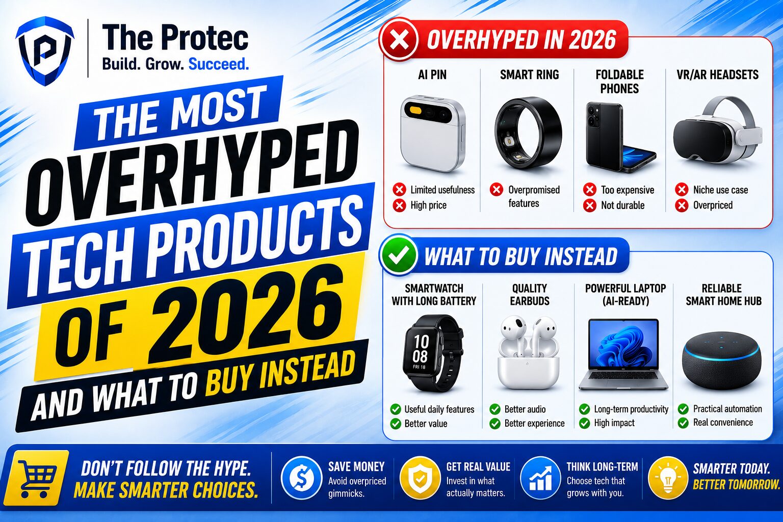 The Most Overhyped Tech Products of 2026 and What to Buy Instead