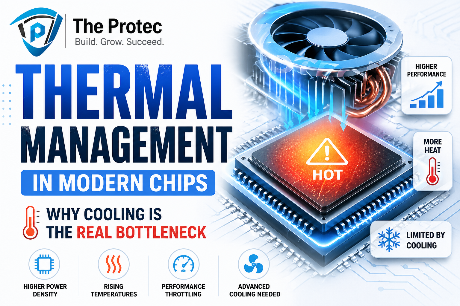 Thermal Management in Modern Chips: Why Cooling Is the Real Bottleneck