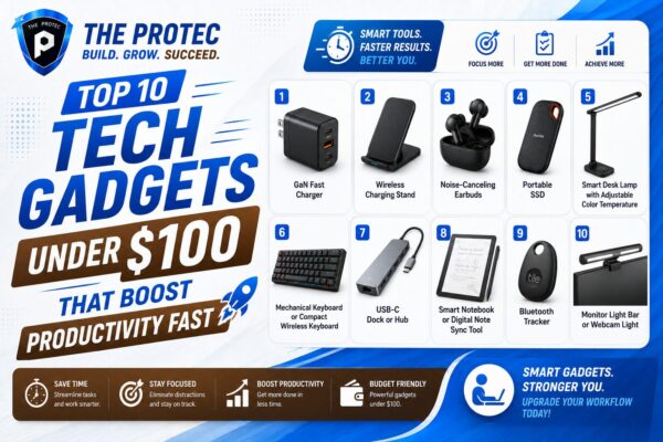 Top 10 Tech Gadgets Under $100 That Boost Productivity Fast