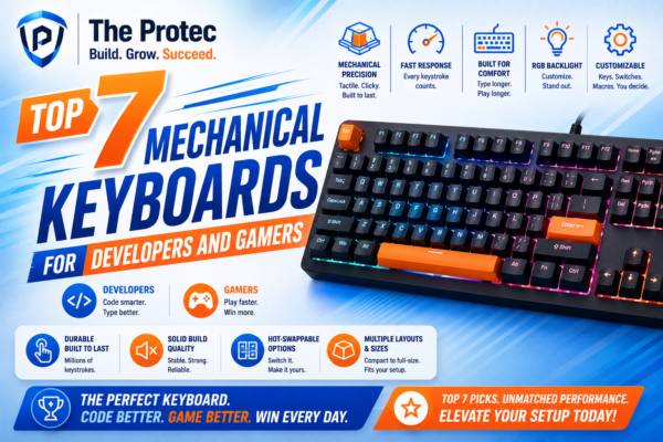 Top 7 Mechanical Keyboards for Developers and Gamers
