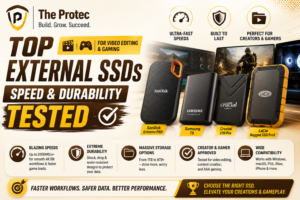 Top External SSDs for Video Editing and Gaming Speed & Durability Tested