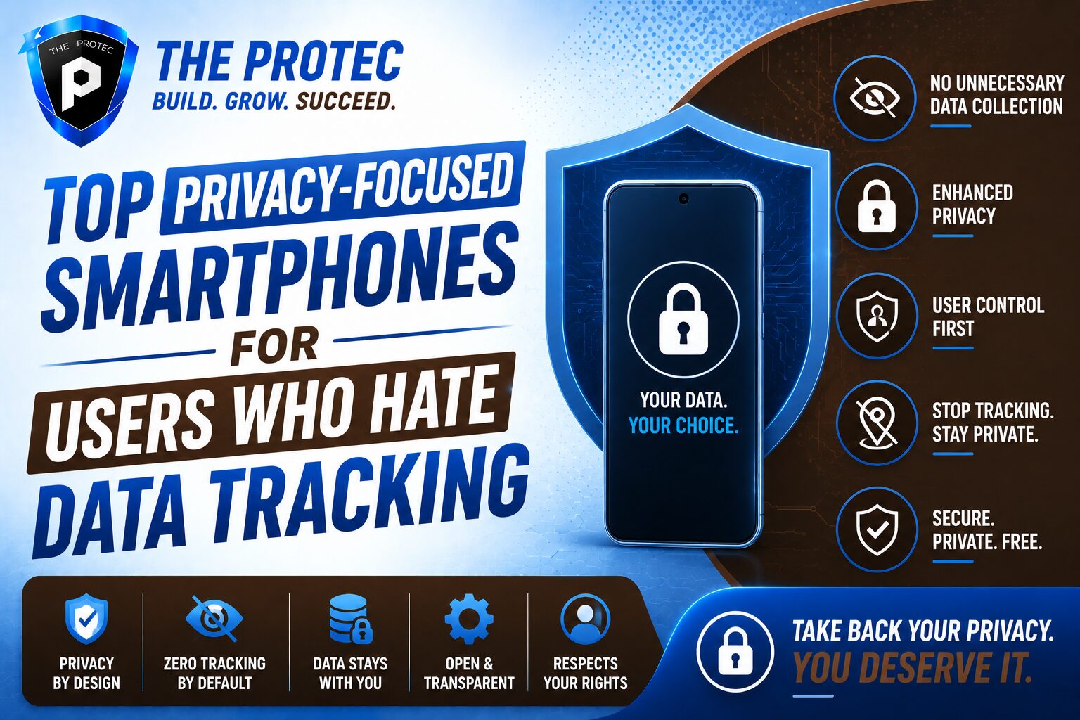 Top Privacy-Focused Smartphones for Users Who Hate Data Tracking