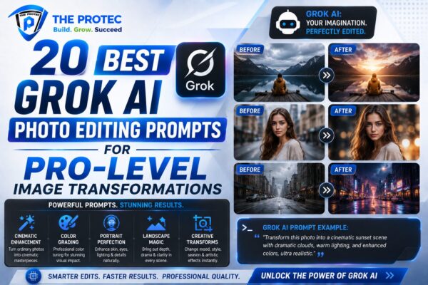 20 Best Grok AI Photo Editing Prompts for Pro-Level Image Transformations