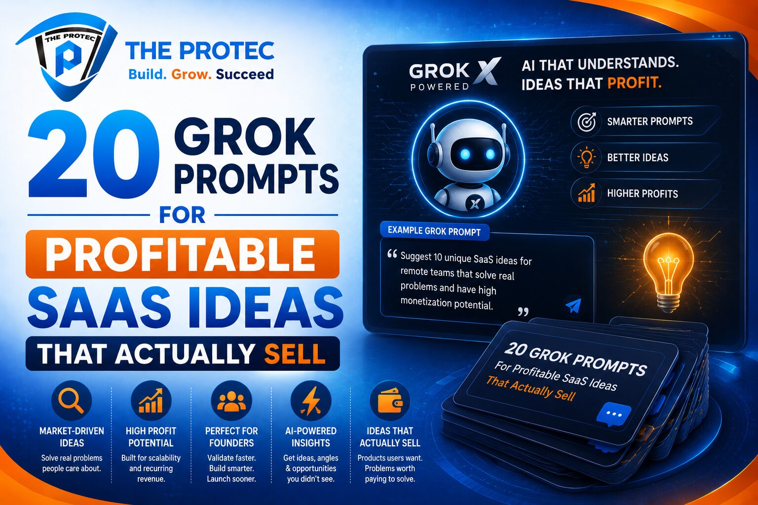 20 Grok Prompts for Profitable SaaS Ideas That Actually Sell