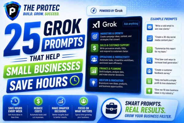25 Grok Prompts That Help Small Businesses Save Hours