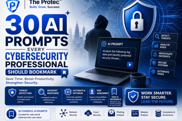 30 AI Prompts Every Cybersecurity Professional Should Bookmark