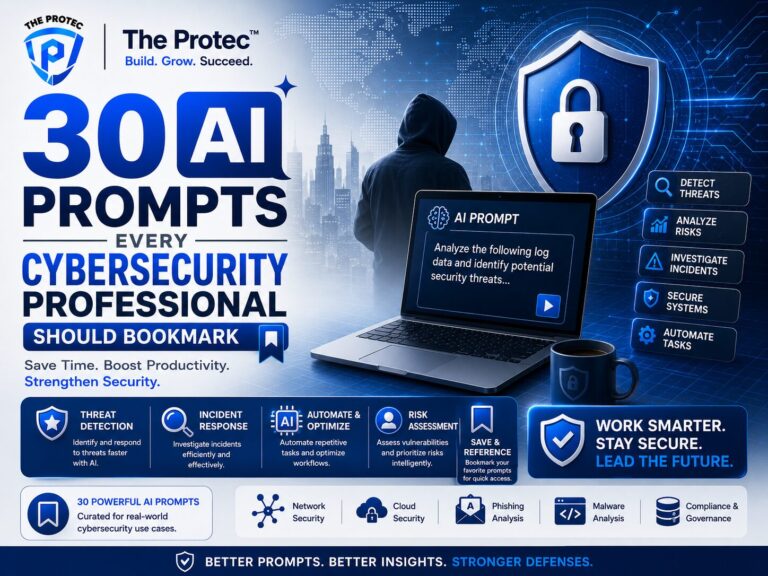 30 AI Prompts Every Cybersecurity Professional Should Bookmark