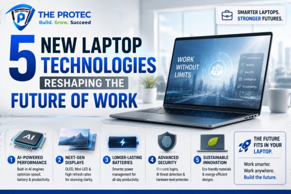 5 New Laptop Technologies Reshaping the Future of Work