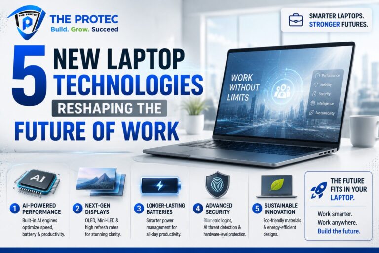 5 New Laptop Technologies Reshaping the Future of Work
