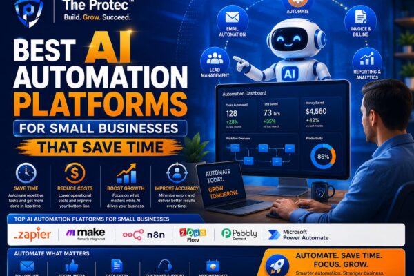 Best AI Automation Platforms for Small Businesses That Save Time