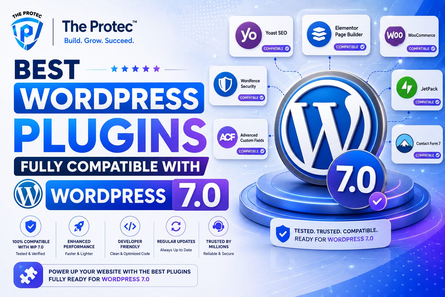 Best WordPress Plugins Fully Compatible with WordPress 7.0
