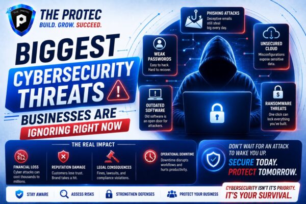 Biggest Cybersecurity Threats Businesses Are Ignoring Right Now