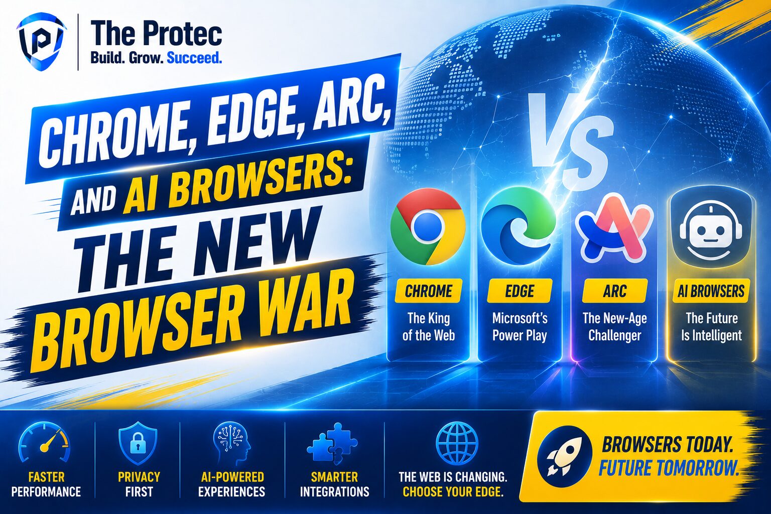 Chrome, Edge, Arc, and AI Browsers The New Browser War