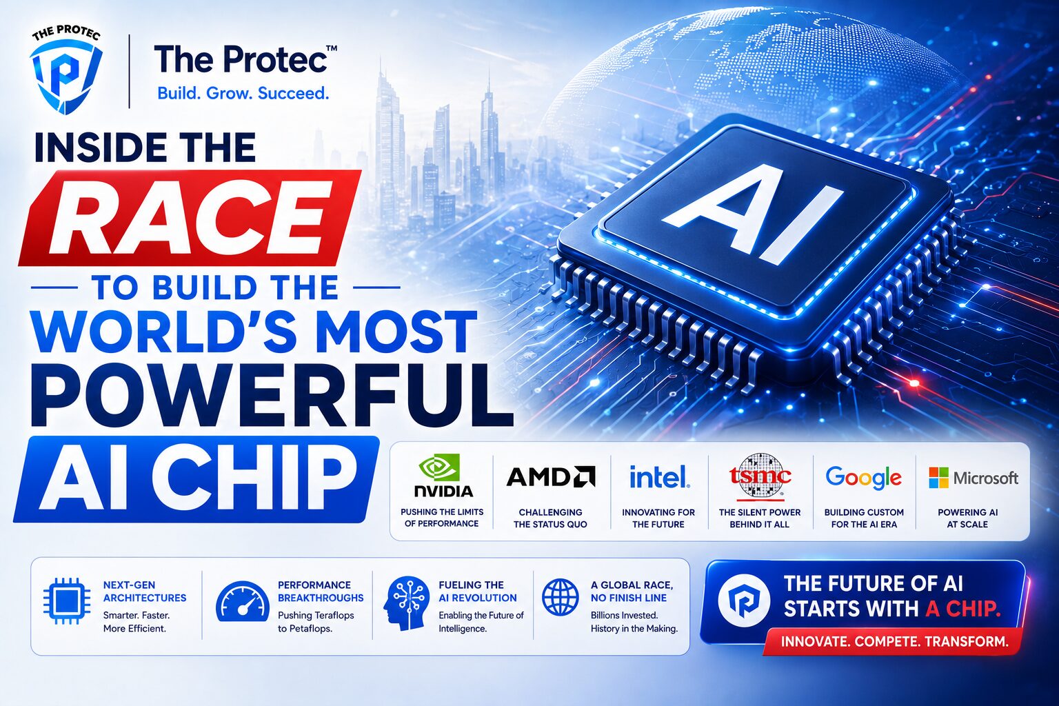 Inside the Race to Build the World’s Most Powerful AI Chip