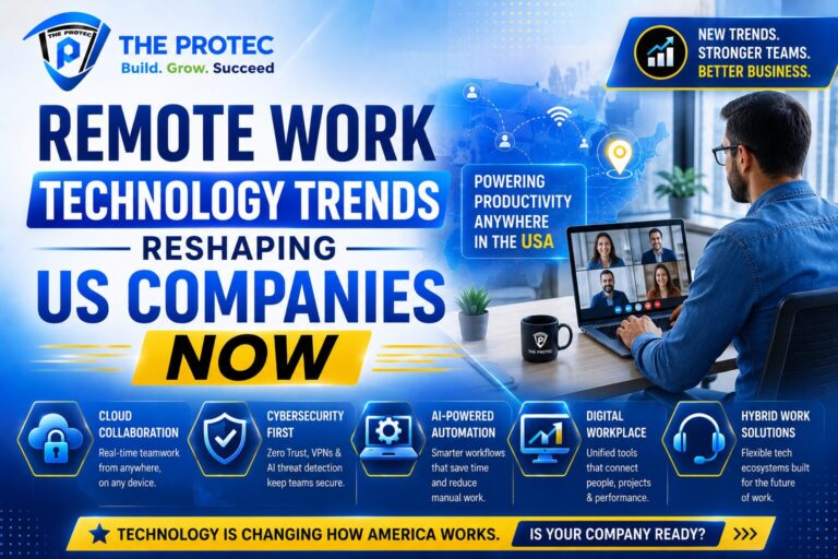 Remote Work Technology Trends Reshaping US Companies Now