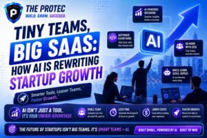 Tiny Teams, Big SaaS: How AI Is Rewriting Startup Growth
