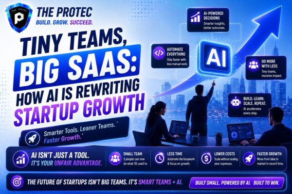 Tiny Teams, Big SaaS: How AI Is Rewriting Startup Growth