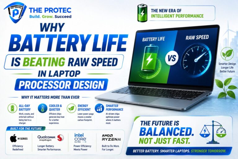 Why Battery Life Is Beating Raw Speed in Laptop Processor Design