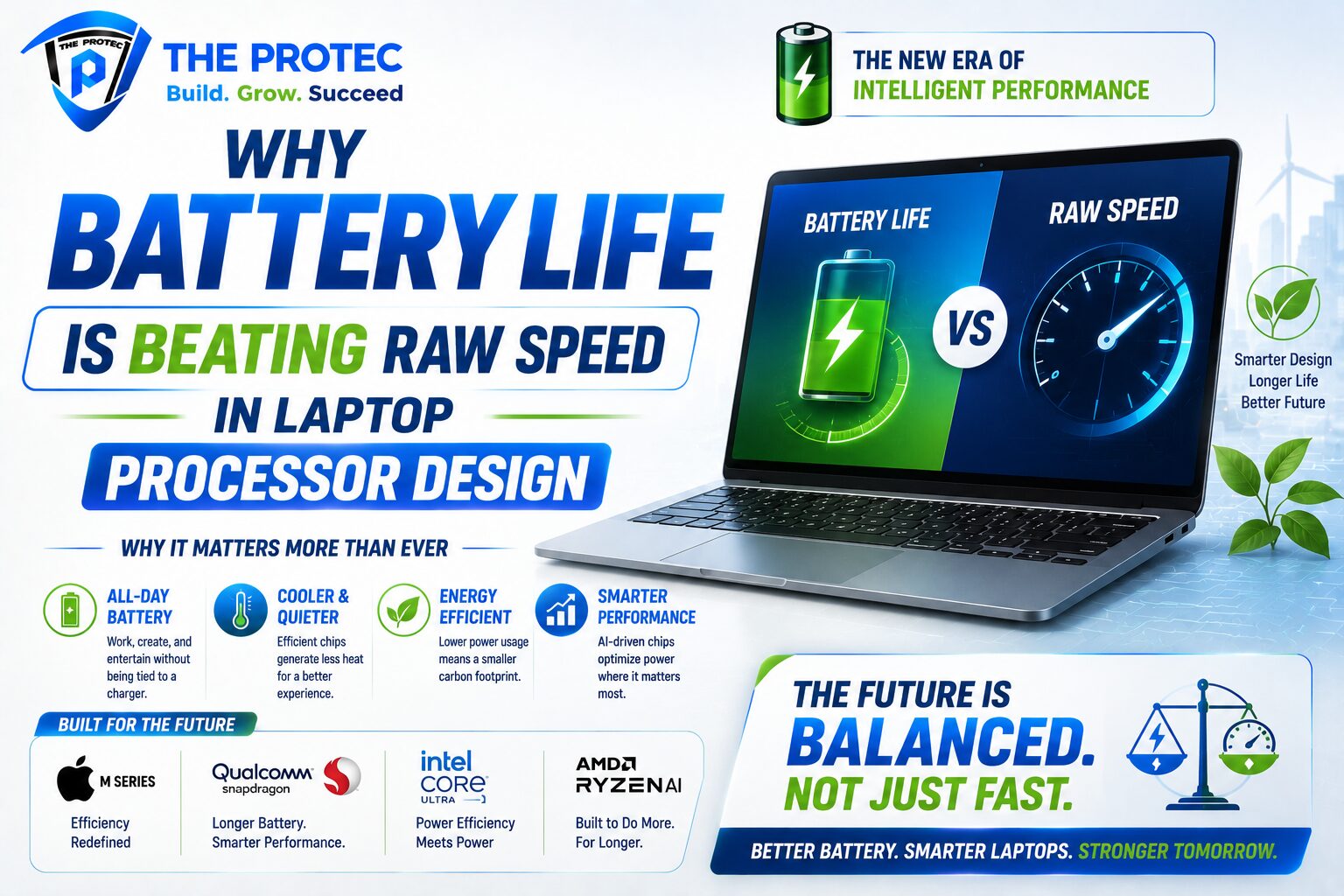 Why Battery Life Is Beating Raw Speed in Laptop Processor Design